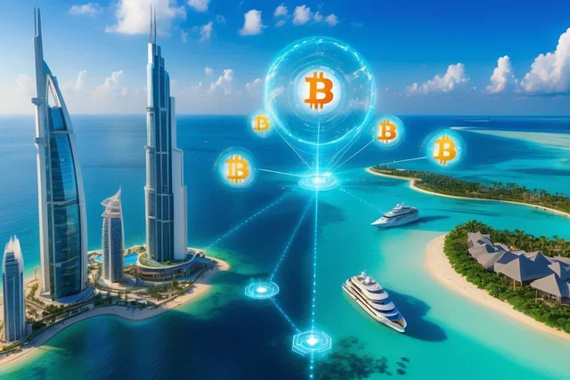 Dubai investe 9 miliardi in blockchain alle Maldive
