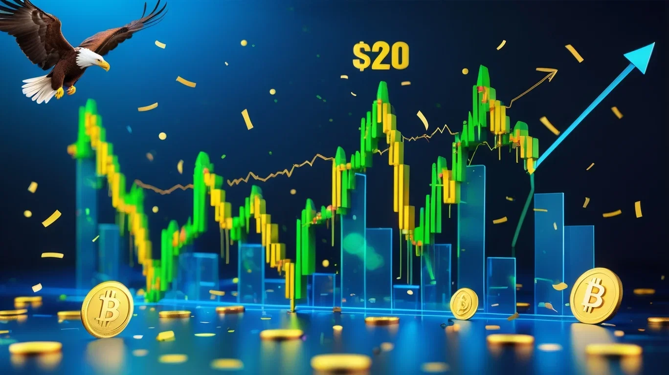 Sui crea le basi per il rally, investitori puntano a $20