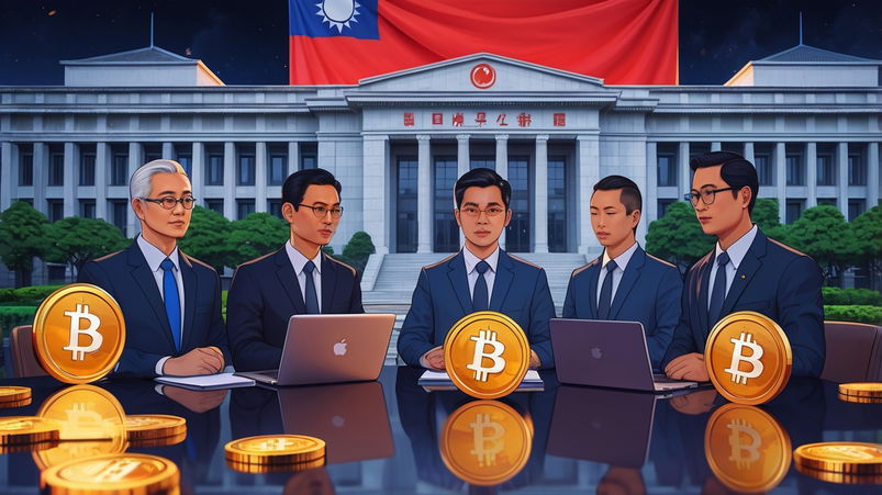 Taiwan lancia riserva Bitcoin e studia regole