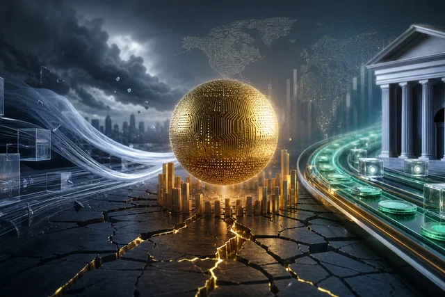 Bitcoin cerca base, ETF tremano e stablecoin vanno in banca