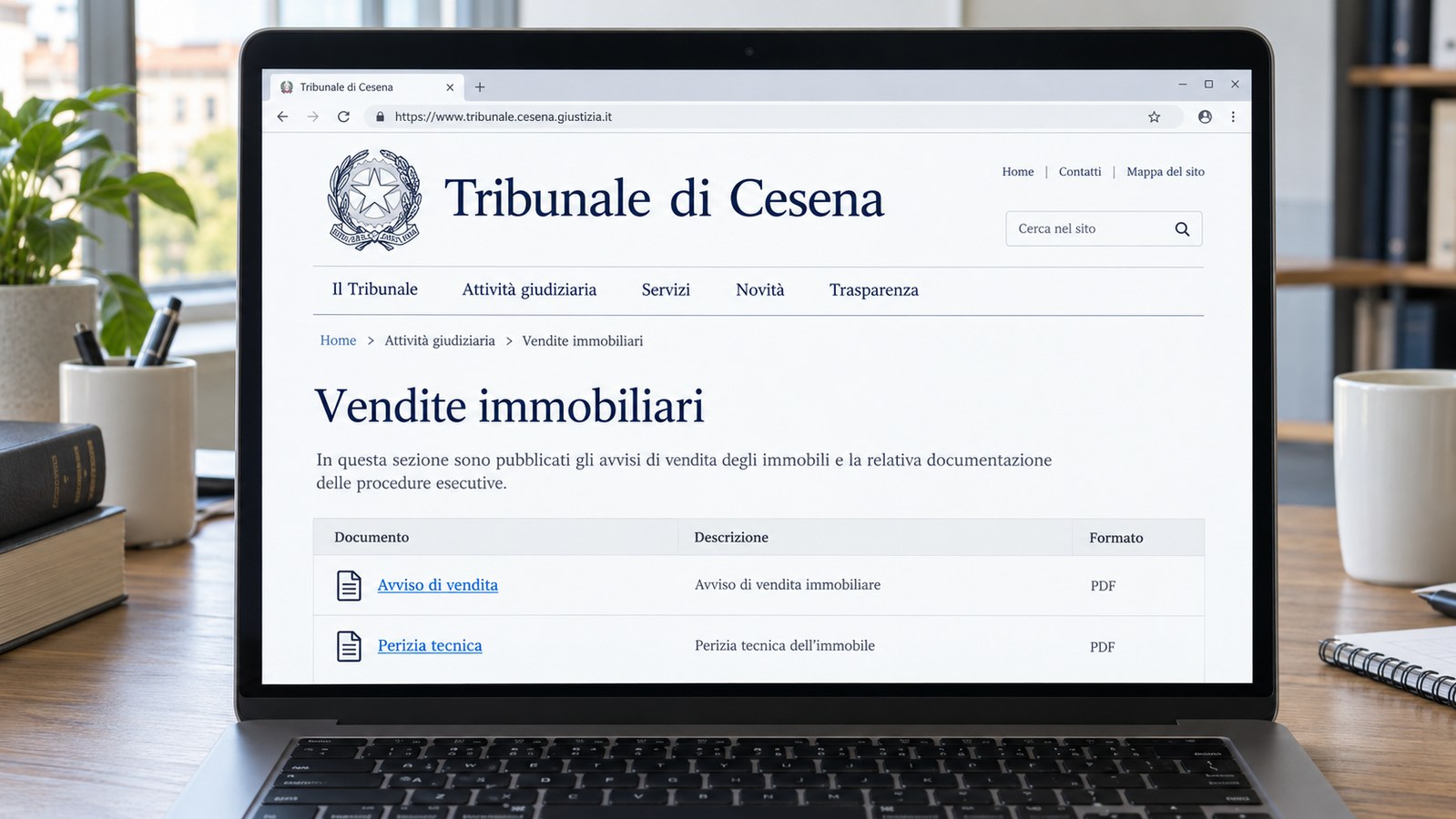 Aste giudiziarie, un falso sito propone vendite inesistenti