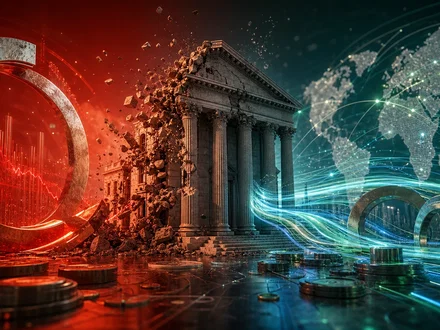 Bitcoin frena, ETF in rosso e stablecoin sfidano le banche