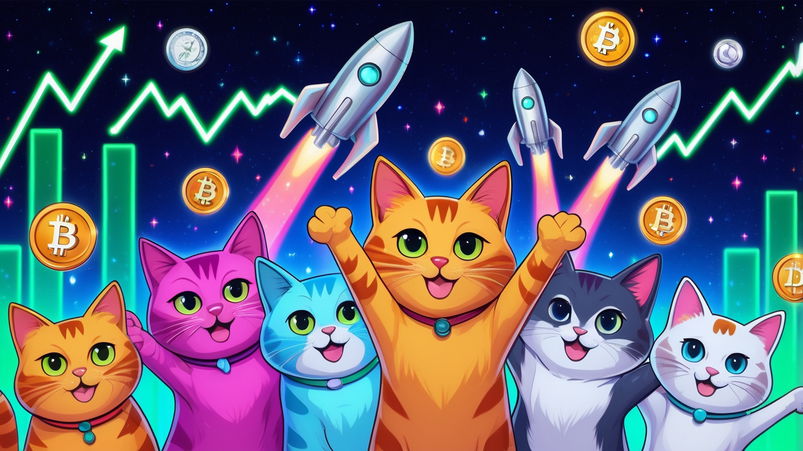 Meme coin volano: POPCAT, WIF e MUBARAK +10%