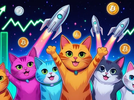 Meme coin volano: POPCAT, WIF e MUBARAK +10%
