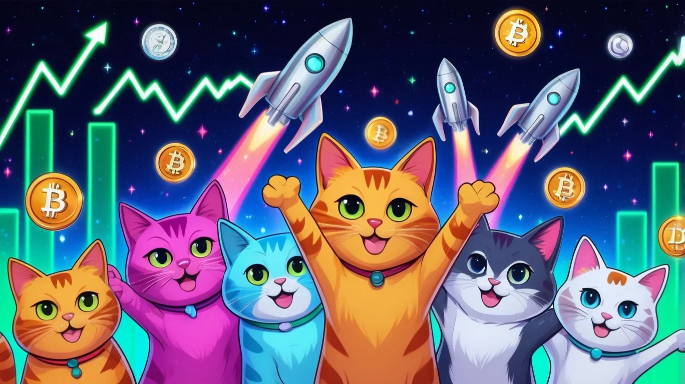 Meme coin volano: POPCAT, WIF e MUBARAK +10%
