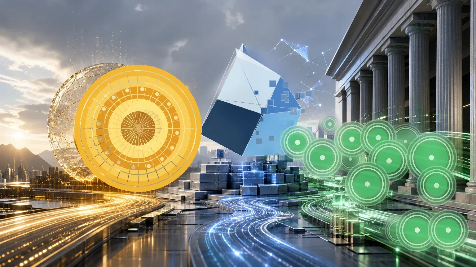 Bitcoin respira, Ethereum riparte e stablecoin sfidano le banche