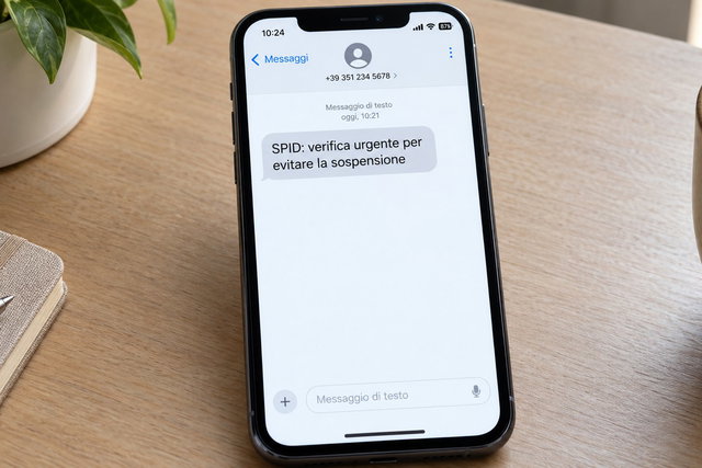 SPID, falsi SMS minacciano il blocco e sottraggono dati