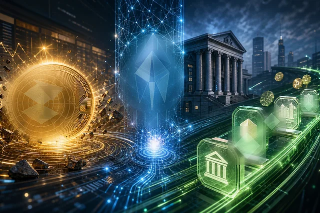 Bitcoin respira, Ethereum cerca banche e Robinhood va onchain