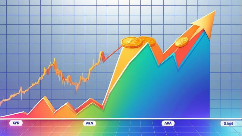 Criptovalute in ripresa: dove puntano XRP, ADA e DOGE