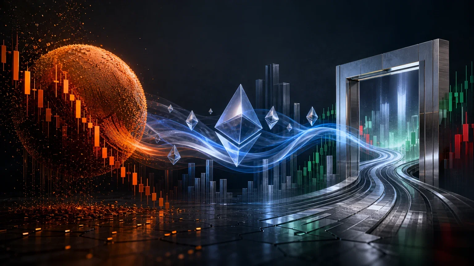 Bitcoin scivola, ETF su Ethereum e OKX riaprono il rischio