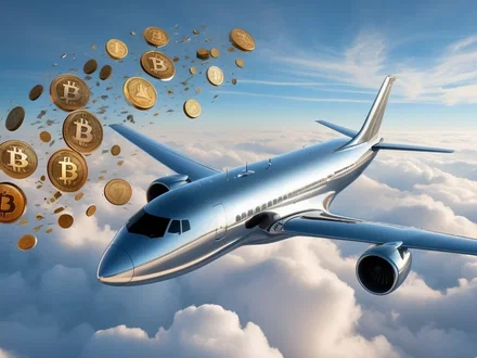 Voli e biglietti aerei: ora si pagano in crypto