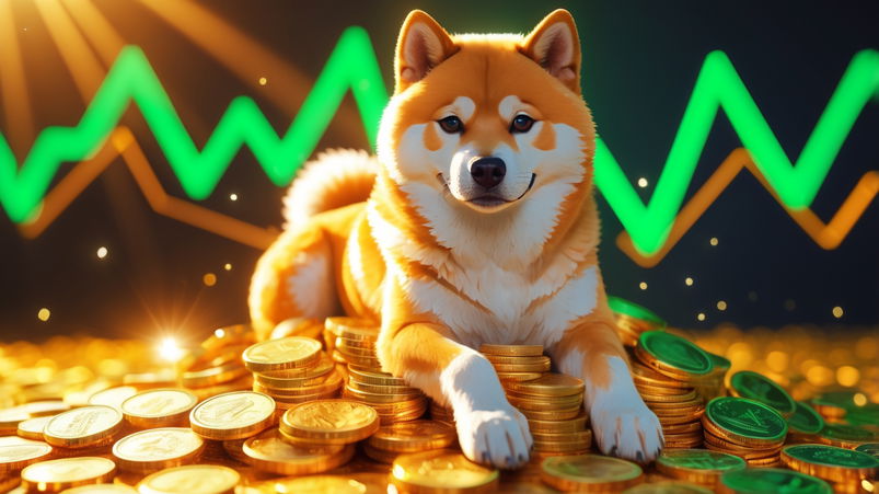 Dogecoin in profit al 77,9%, ma dietro Bitcoin e XRP
