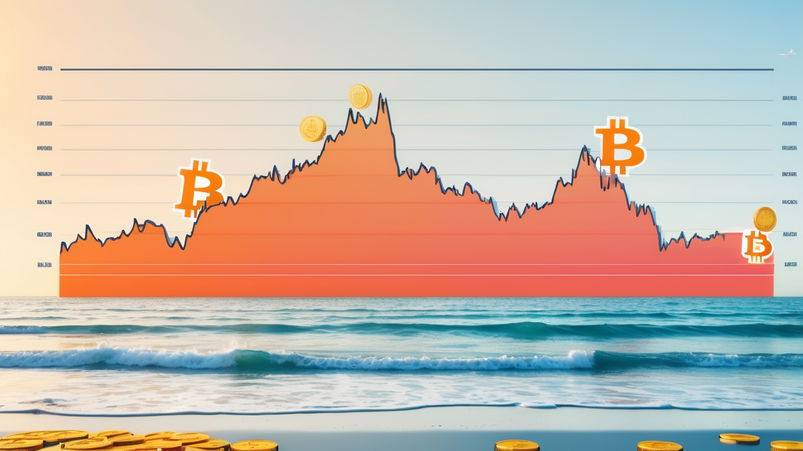 Bitcoin in pausa estiva: volumi ai minimi annuali