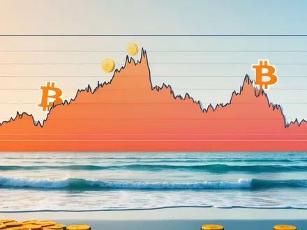 Bitcoin in pausa estiva: volumi ai minimi annuali