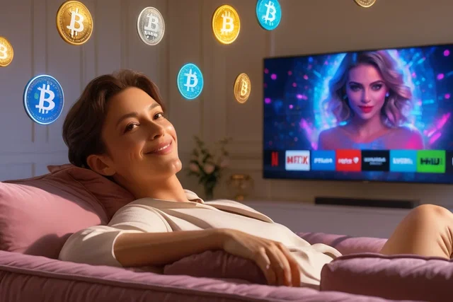 Regala streaming con le criptovalute: ecco i migliori