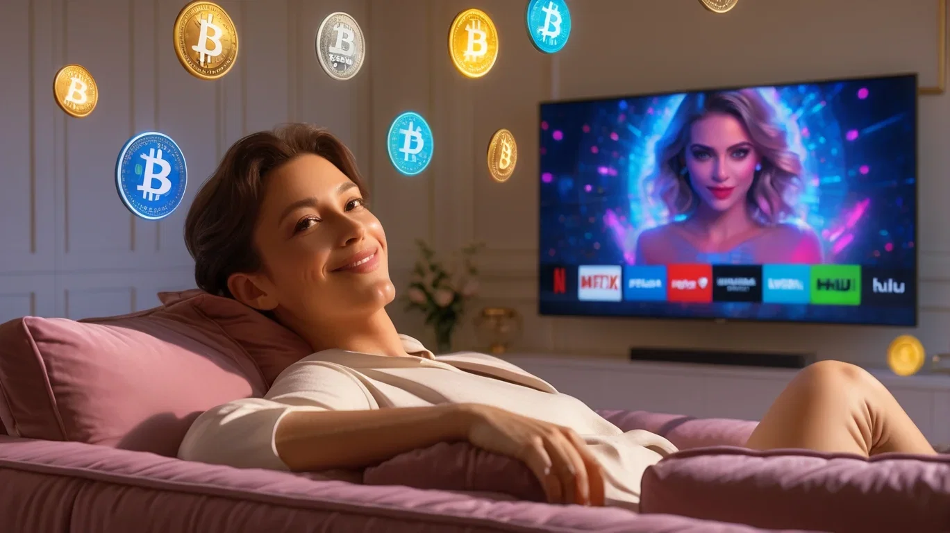 Regala streaming con le criptovalute: ecco i migliori