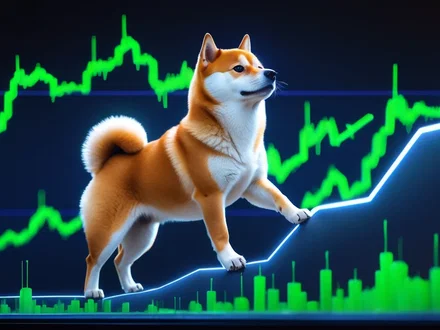 Shiba Inu: impennata dei volumi e resistenza solida