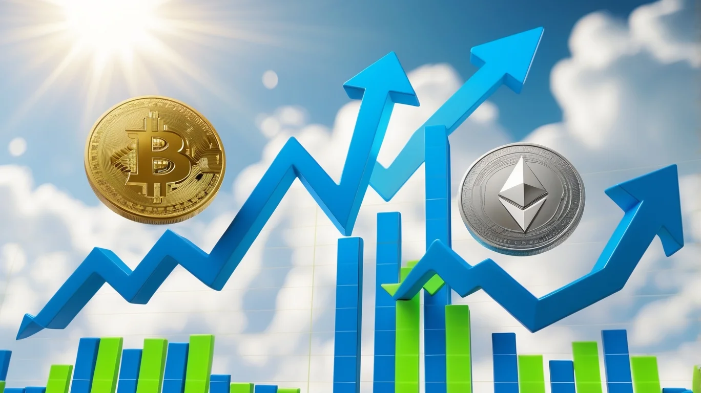 Bitcoin punta a nuovi record, Ethereum sale del 3%