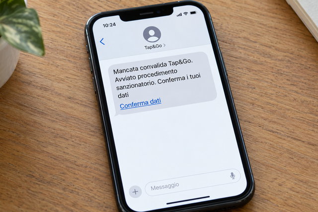 Anm Napoli, falsi SMS chiedono dati per sanzioni Tap&Go