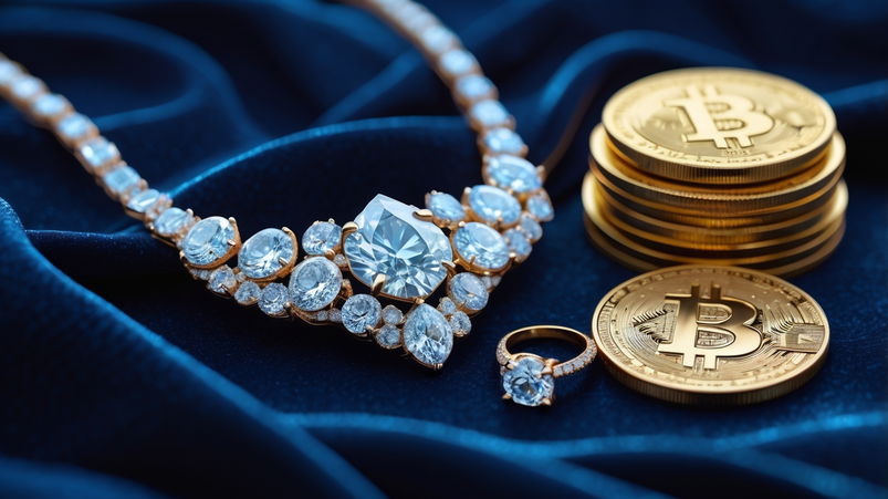 Lusso digitale: comprare gioielli con criptovalute