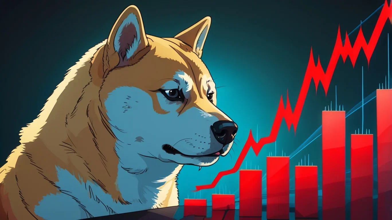 Dogecoin tocca il minimo: perché 0,35$ resta possibile
