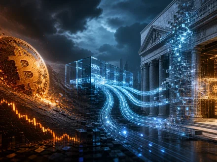 Bitcoin scivola, ETF in fuga e Intesa compra crypto