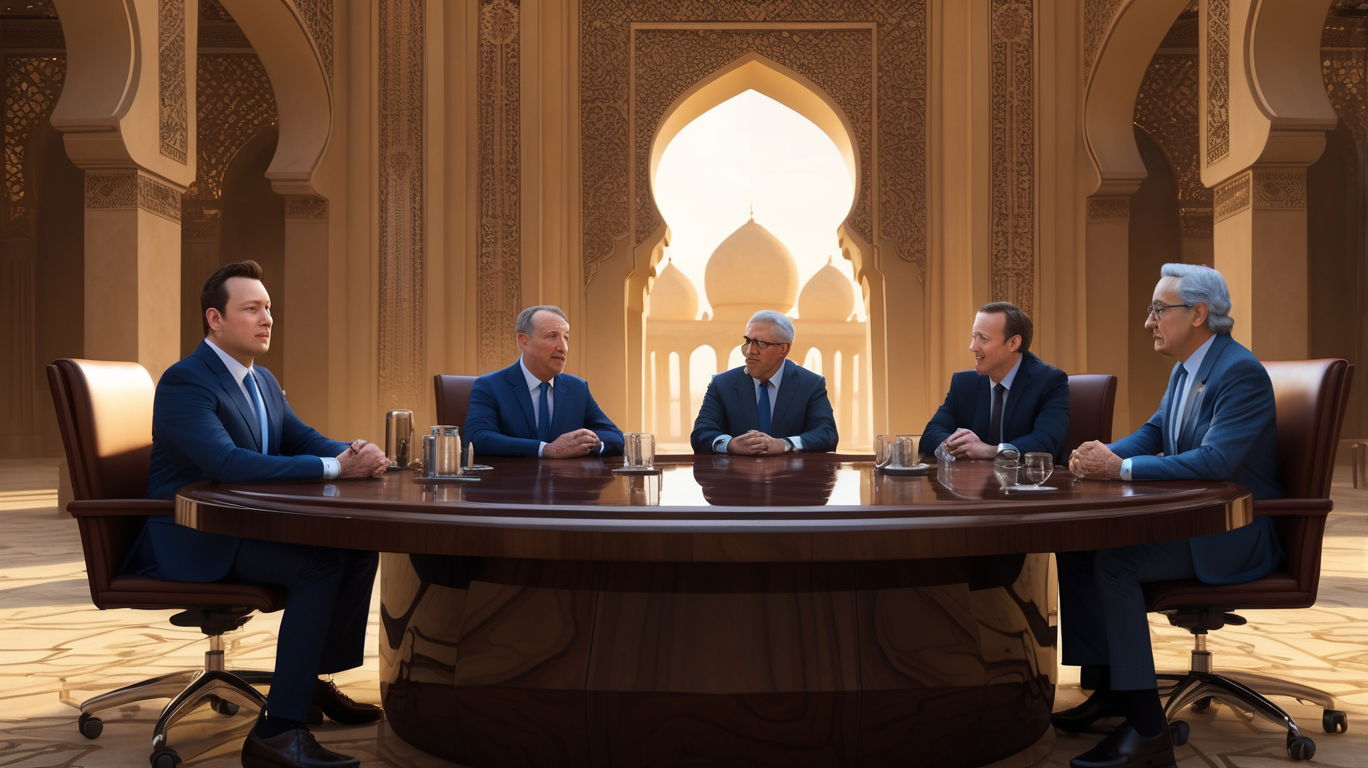 Musk, Fink e Zuckerberg al forum saudita