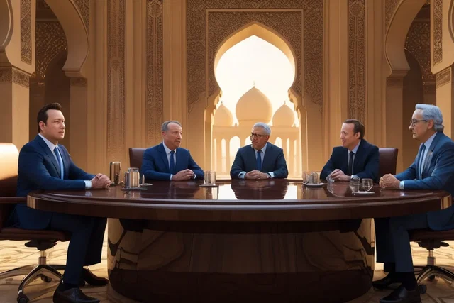 Musk, Fink e Zuckerberg al forum saudita