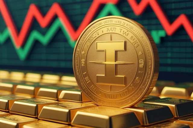 Tether accumula 7,7 tonnellate d'oro per XAUT