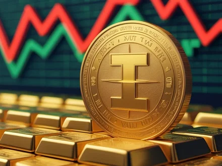 Tether accumula 7,7 tonnellate d'oro per XAUT