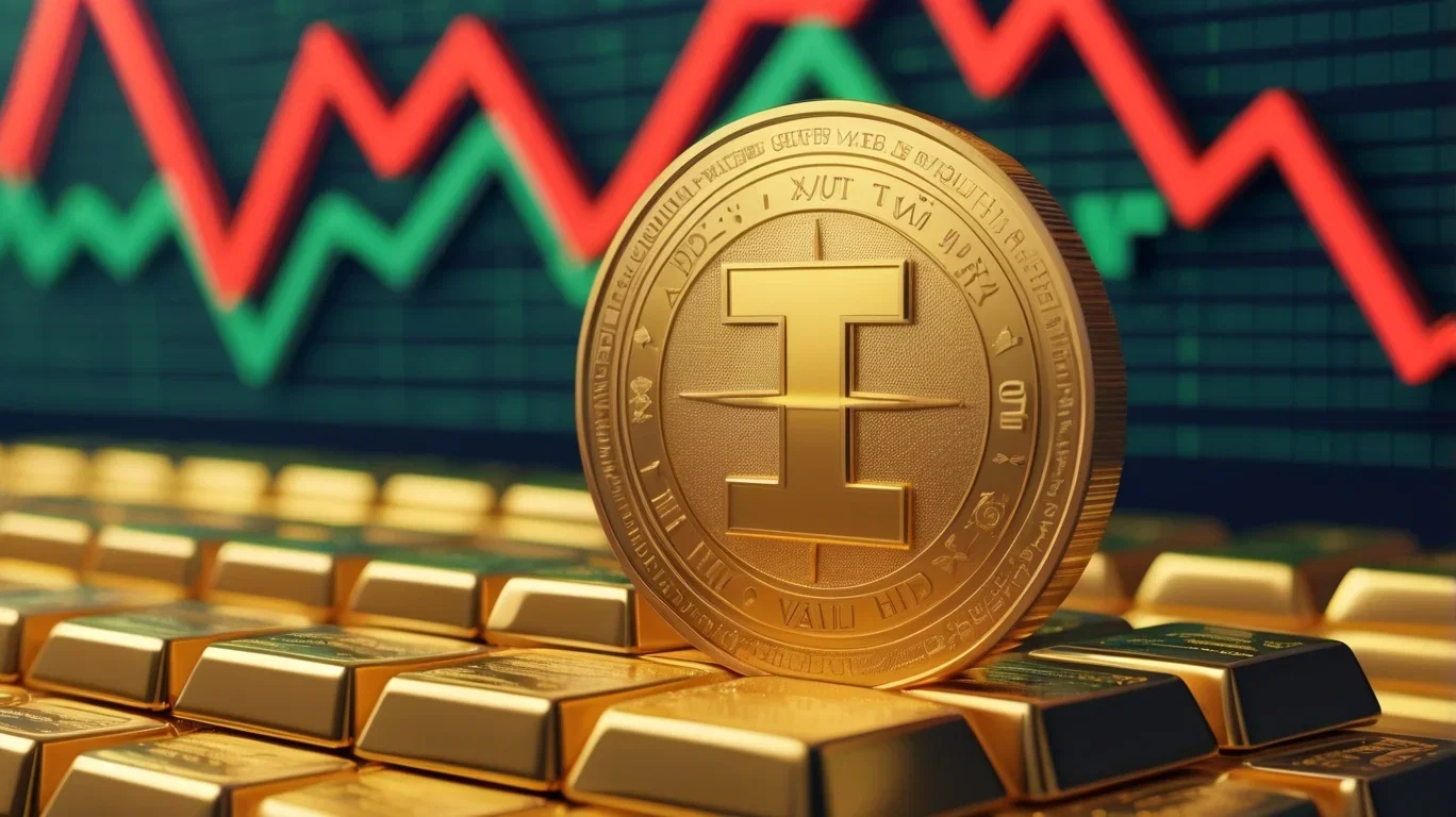 Tether accumula 7,7 tonnellate d'oro per XAUT