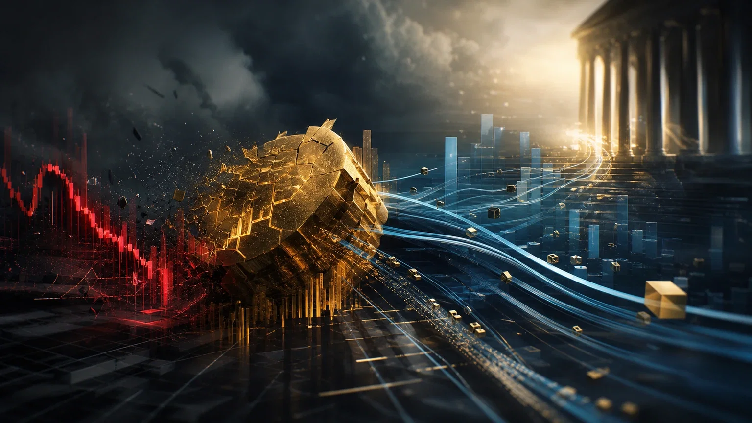 Bitcoin sotto 60K, ETF in fuga e Senato al bivio