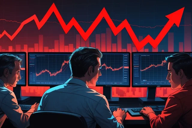 Bitcoin perde 340 miliardi, trader in allerta