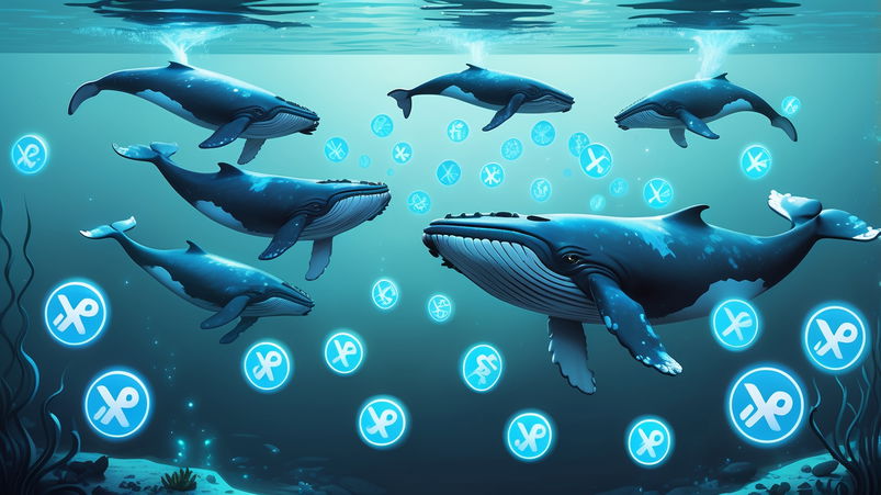 Le balene XRP accumulano 880 milioni di token