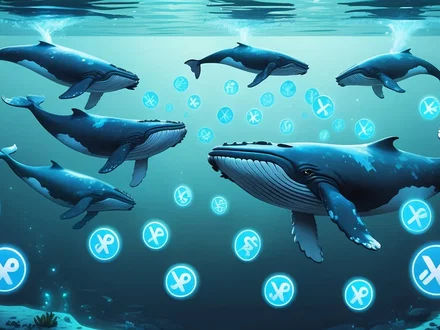 Le balene XRP accumulano 880 milioni di token