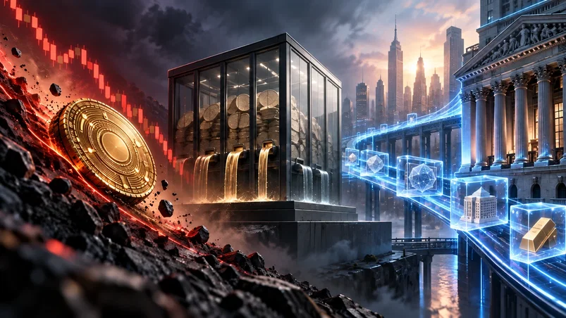 Bitcoin arretra, ETF frenano e Wall Street corre onchain