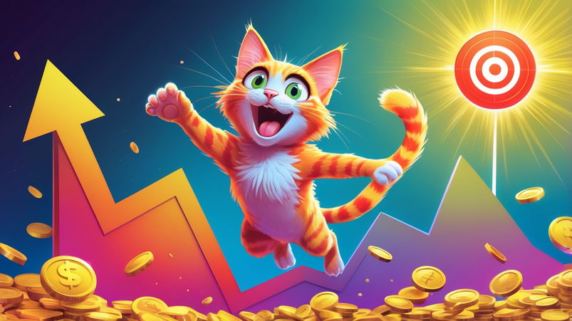 PopCat: impennata del 15% verso l'obiettivo di $0,70