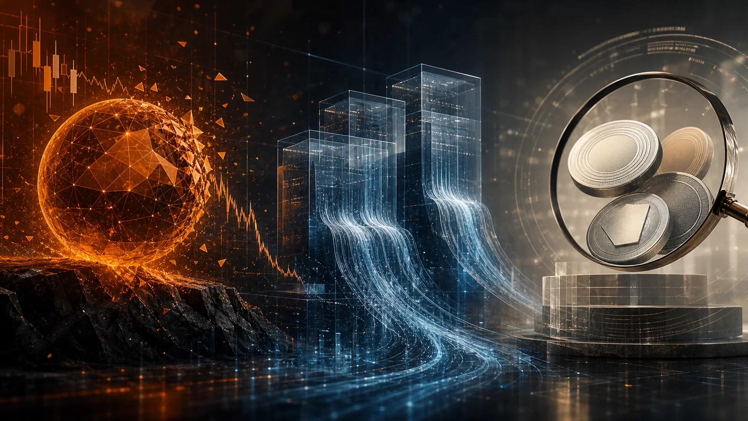 Bitcoin sotto 60K, ETF in fuga e stablecoin nel mirino