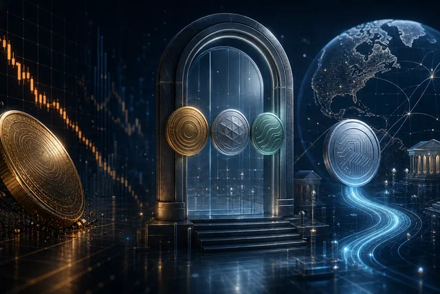 Bitcoin scivola mentre E*Trade e Visa aprono le porte