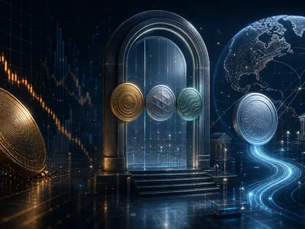 Bitcoin scivola mentre E*Trade e Visa aprono le porte