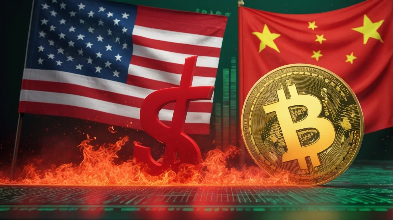 DXY crolla ai minimi: Bitcoin stabile tra tensioni USA-Cina