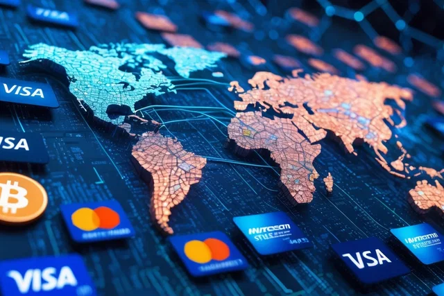 L'evoluzione crypto nei pagamenti con carta globali