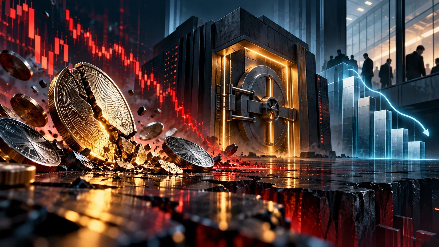 Bitcoin cede mentre Binance blocca i prelievi e gli ETF frenano