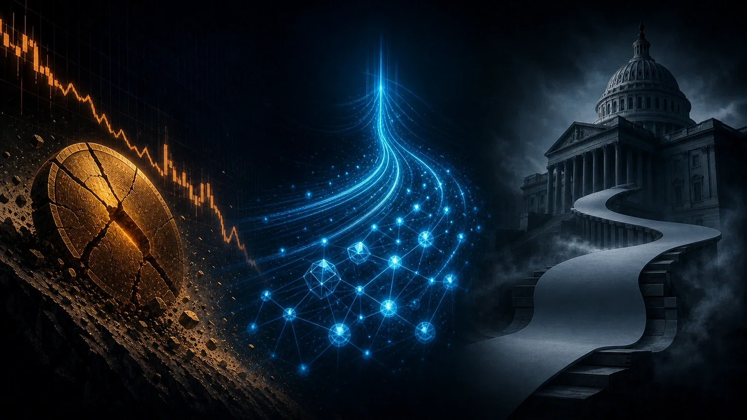 Bitcoin scivola mentre Lido migra e CLARITY slitta