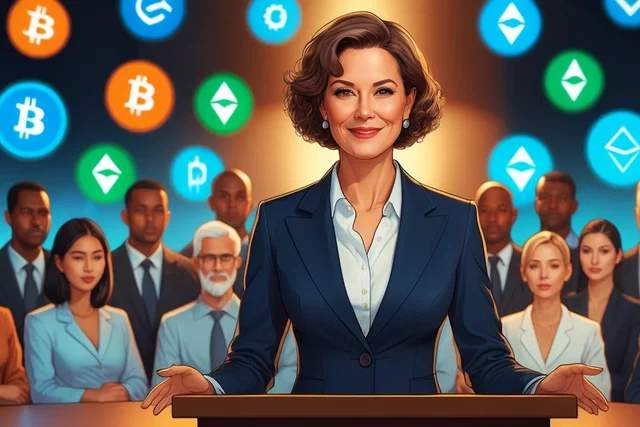 Il capo SEC critica approccio precedente alle criptovalute