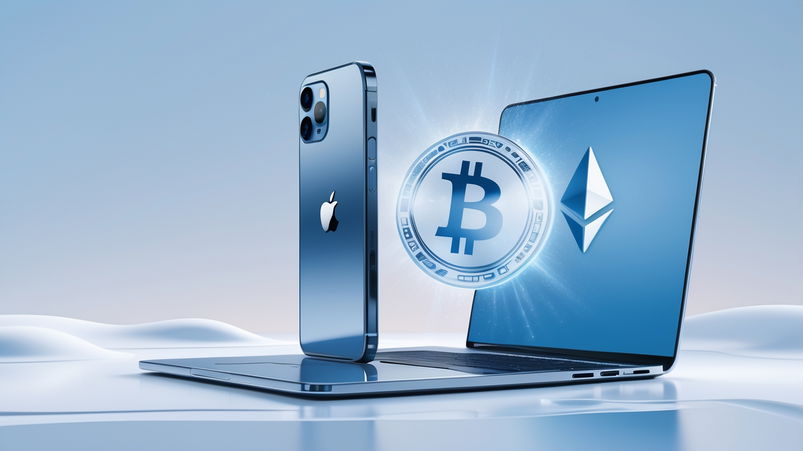 Pagare i device hi-tech con le criptovalute