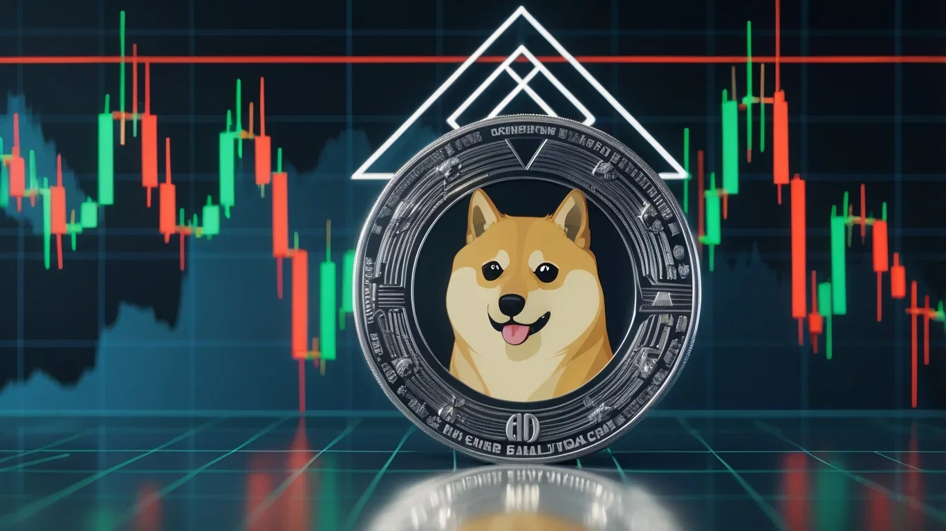 Dogecoin: triangolo simmetrico e ripresa dalla zona di ipervenduto
