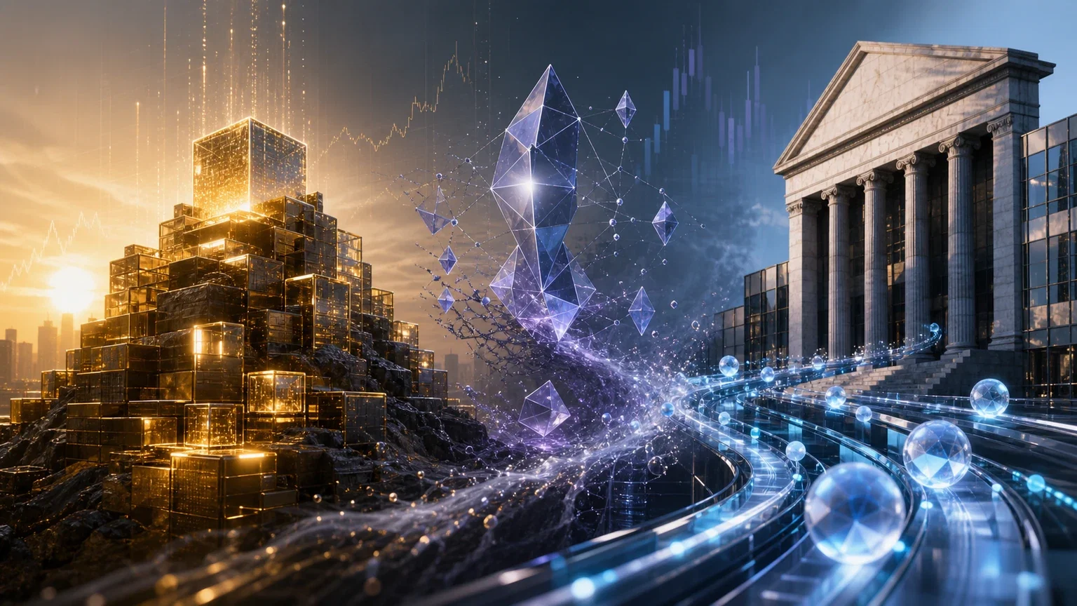 Bitcoin resiste, Ethereum frena e le stablecoin entrano in banca