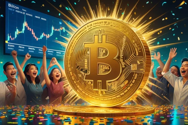 Bitcoin in festa: rally del 40% porta il cap a 900 miliardi