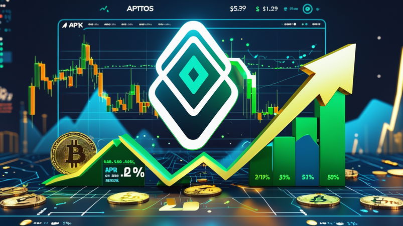 Aptos raggiunge i 5,29$ con previsioni rialziste